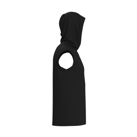 OZDesigns Comfortable And Customized Hoodies Vest for Casual Wear/Streetwear, Sublimation Hoodies with Heatpress Silicone Logos.