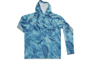 OZ Designs Outdoor Fishing Hoodie with UV- Tech - Recycled Quick-Dry Fabric 