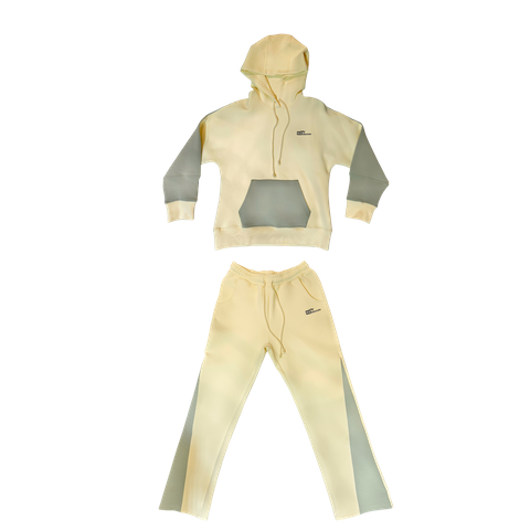 OZ Designs Breathable Cotton Blend Hoodie Set - Casual Wear 2-Piece Outfit with 4-Way Stretch for Men & Women Street Style