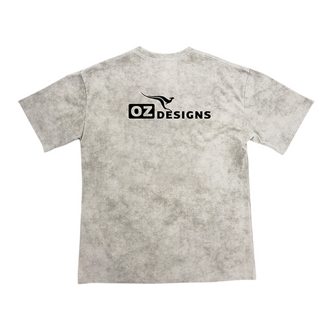 OZDesigns - Unique And Customized T-Shirt for Casual Streetwear Styles, Tiedyed Multiple Colors.