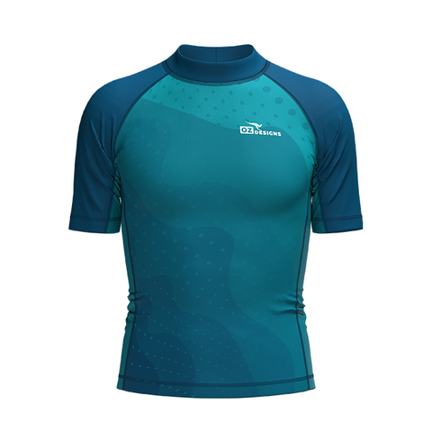 OZDesigns - Customized Logo, Full Sublimation, Surfwear/, Rashguards- with Recycled Materials
