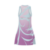 OZDesigns - Customized sublimation /One piece/ Breathable Anti-Bacterial Cricket Skirt /Netball Dress with P/D Wicking & Anti-Yellowing, Recycled Materials