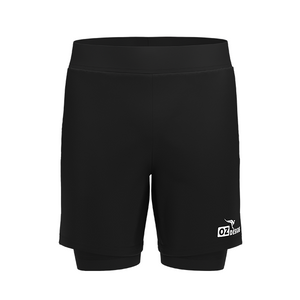 OZDesigns - Customized Breathable, Lightweight, 4 - Way Stretch, Sustainable Double - Layer Shorts for Sports And Street Wear