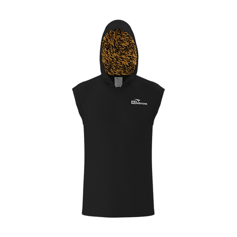 OZDesigns Comfortable And Customized Hoodies Vest for Casual Wear/Streetwear, Sublimation Hoodies with Heatpress Silicone Logos.