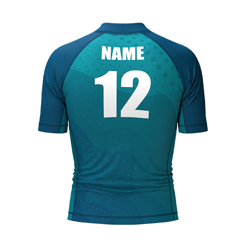 OZDesigns - Customized Logo, Full Sublimation, Surfwear/, Rashguards- with Recycled Materials