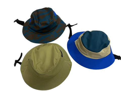 OZ Designs - Custom Outdoor Bucket Hat with Embroidering Logo, with Ear Holders-Sun Protective